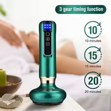 Tricolor electric massager