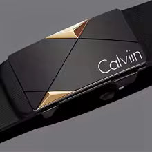 Elegant men's PU leather belt