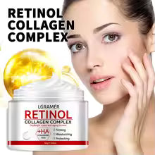 Retinol lifting firming cream collagen wrinkles