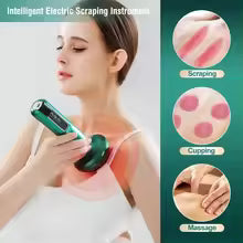 Tricolor electric massager