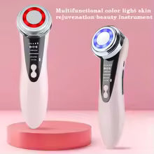 Facial massager LED light therapy sonic ion vibration skin